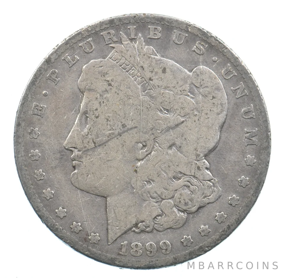 Early - 1899-S Morgan Silver Dollar - 90% US Coin *958