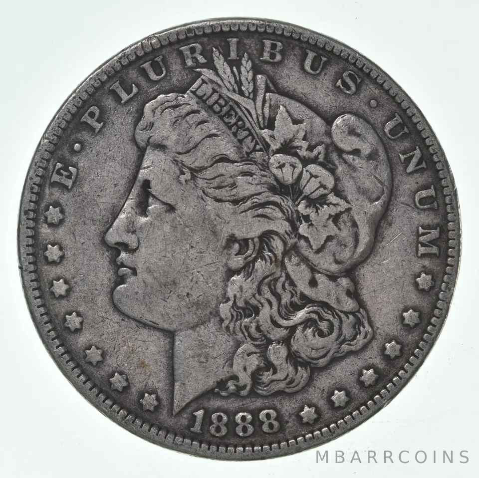 VF 1888 (P) Morgan Silver Dollar (1 coin)