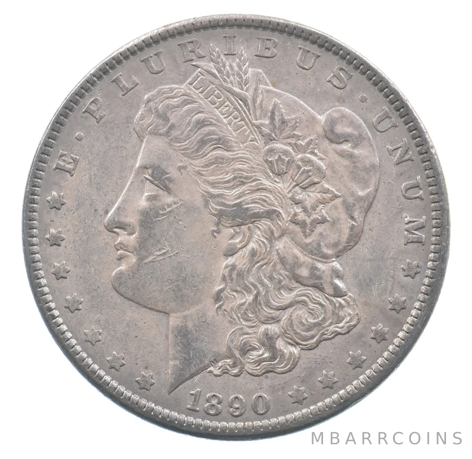 Better 1890 Morgan Silver Dollar - 90% US Coin - Nice Coin *396
