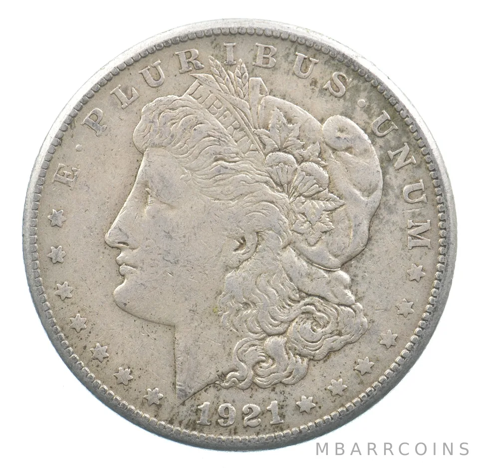 Early - 1921-S Morgan Silver Dollar - 90% US Coin *023