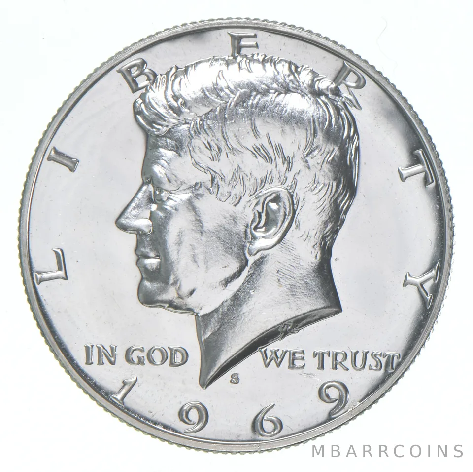 1969-S Kennedy Half Dollar Proof 40% Silver