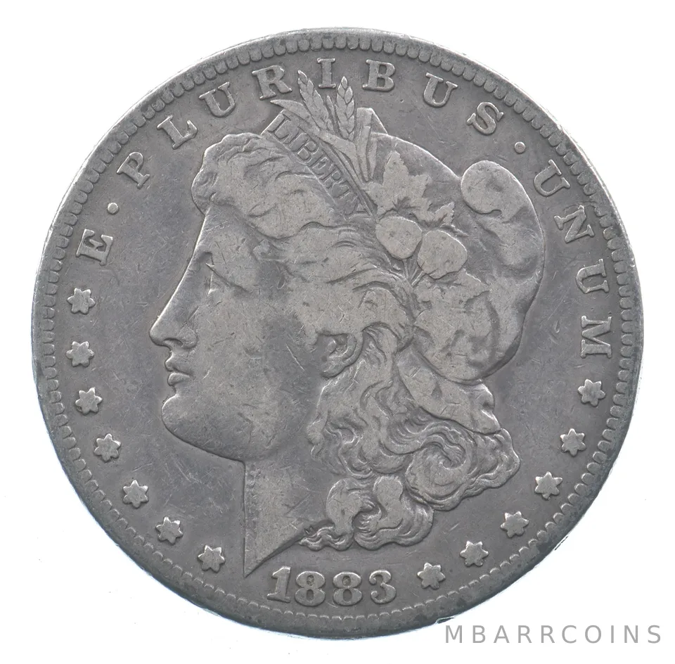 Early - 1883-S Morgan Silver Dollar - 90% US Coin *022