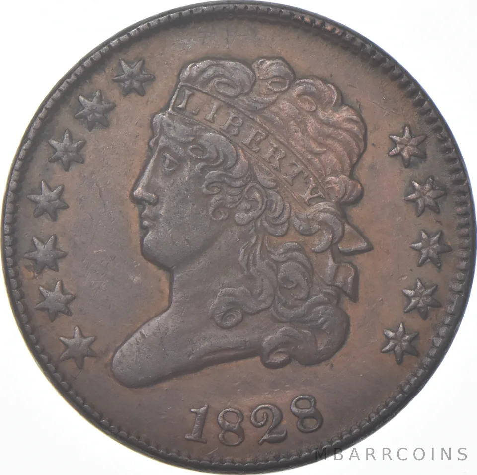 1828 Classic Head Half Cent - 12ST *0191