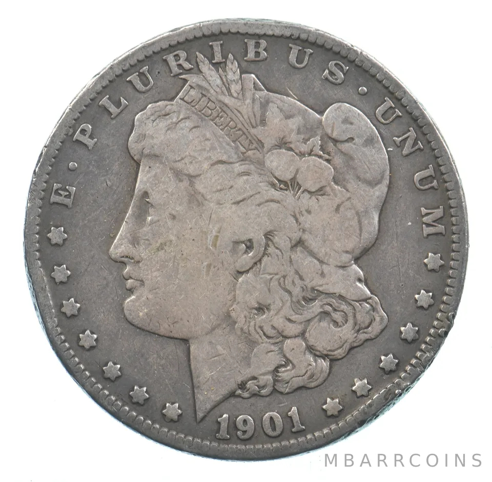 Early - 1901-O Morgan Silver Dollar - 90% US Coin *994