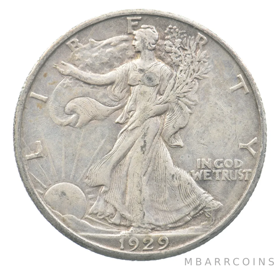 1929-D Walking Liberty Half Dollar *7792