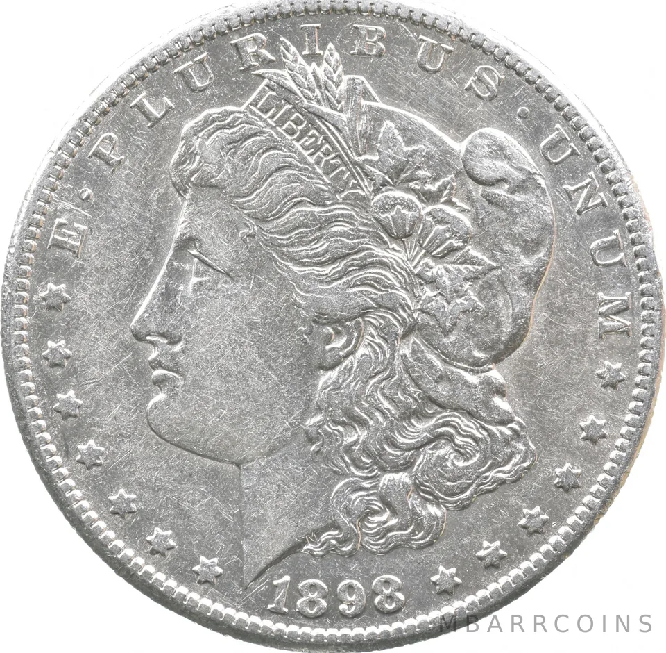 1898-S Morgan Silver Dollar a5162