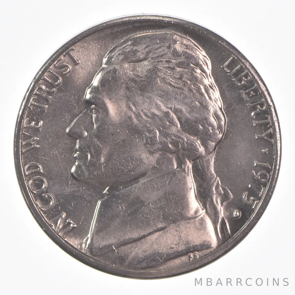 1975-D Jefferson Nickel Unc