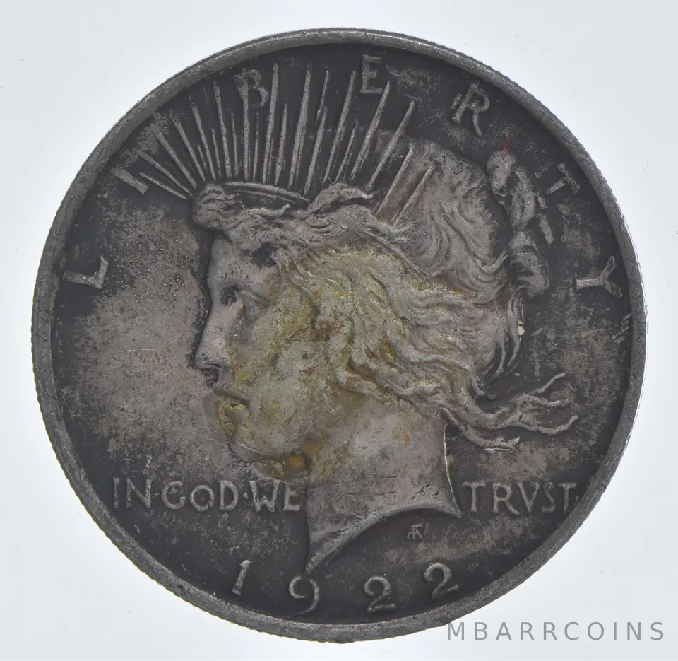 Better - 1922 Peace Silver Dollar - 90% US Coin *668