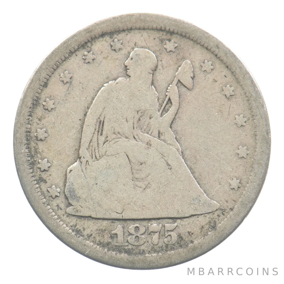 1875-S Seated Liberty Twenty Cents *3587