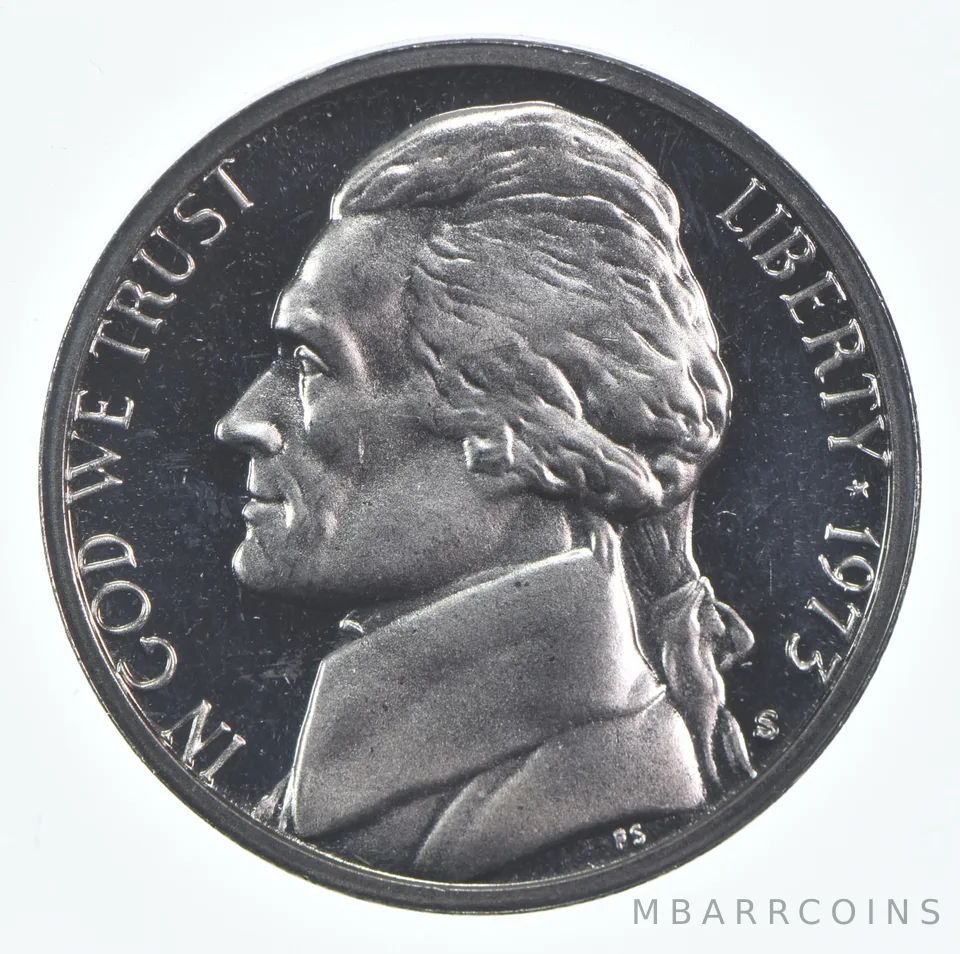 1973-S Jefferson Nickel Proof