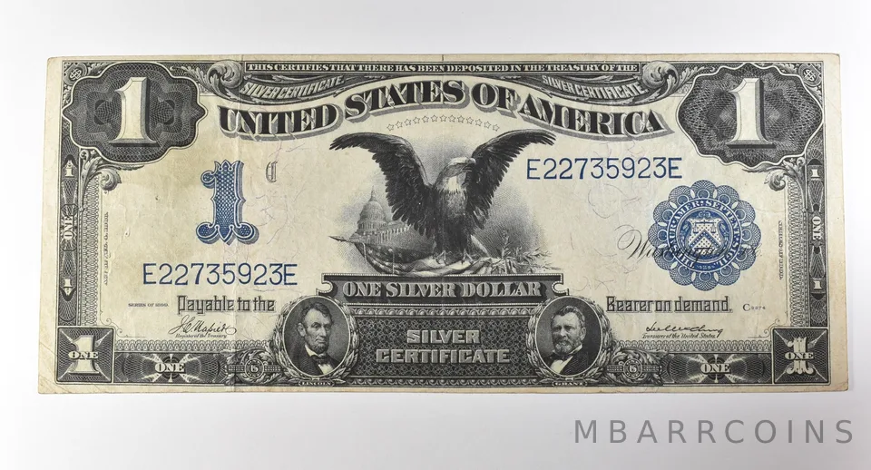 1899 $1 Silver Certificate Large Note Blue Seal Fr#230 *2847