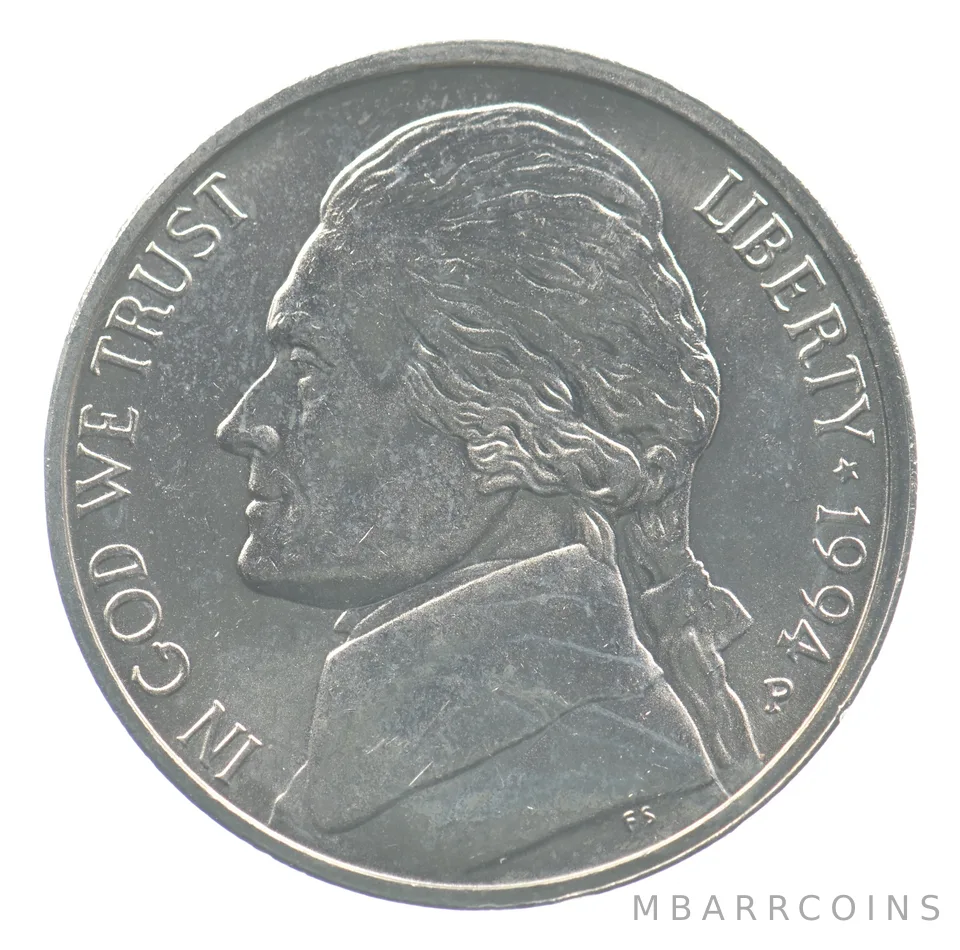 1994-P Jefferson Nickel SMS *9390