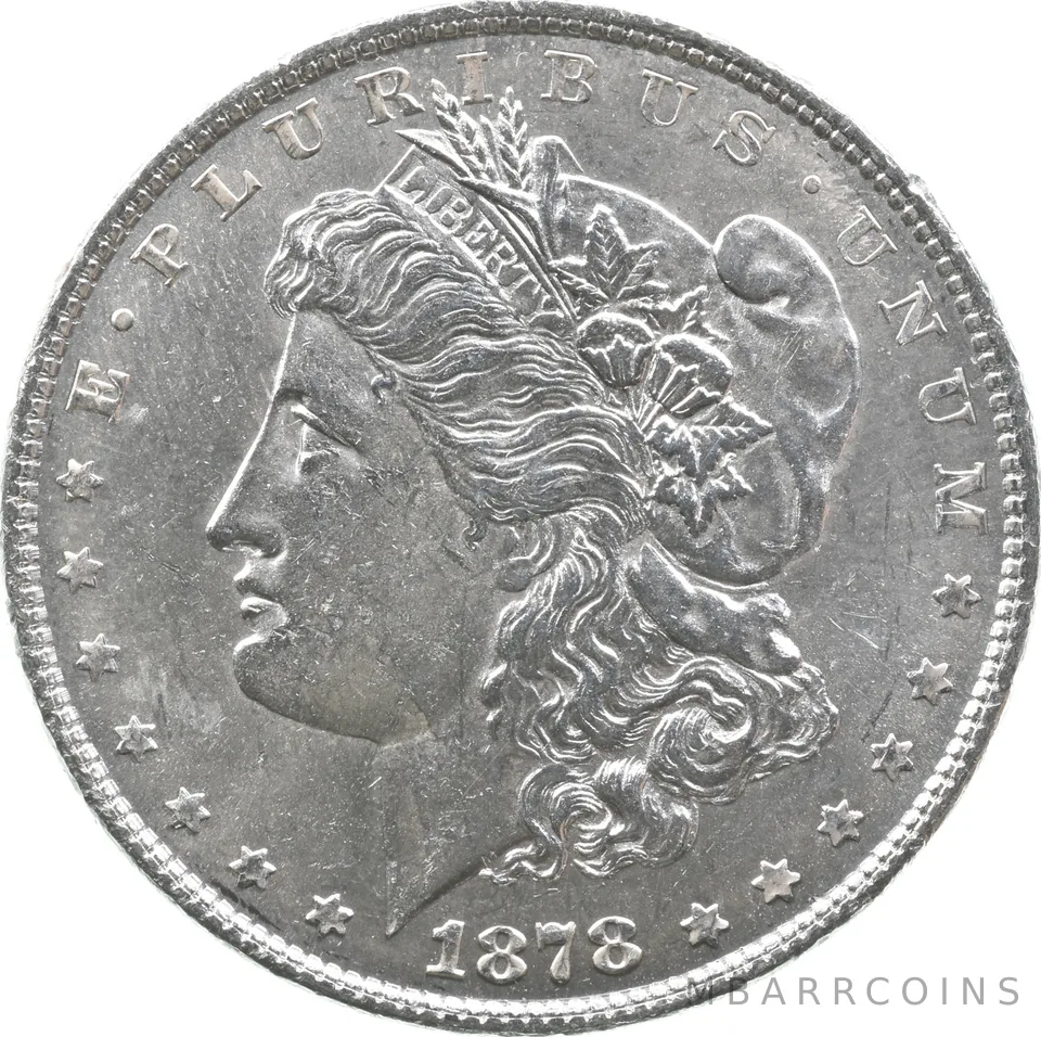 1878 Morgan Silver Dollar 8TF *2690