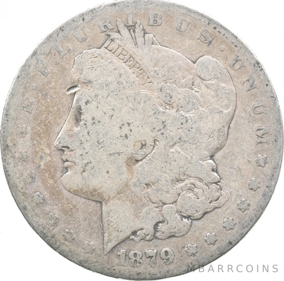1879-S Rev Of 78 Morgan Silver Dollar Multiple VAMs 1878 Reverse *8036