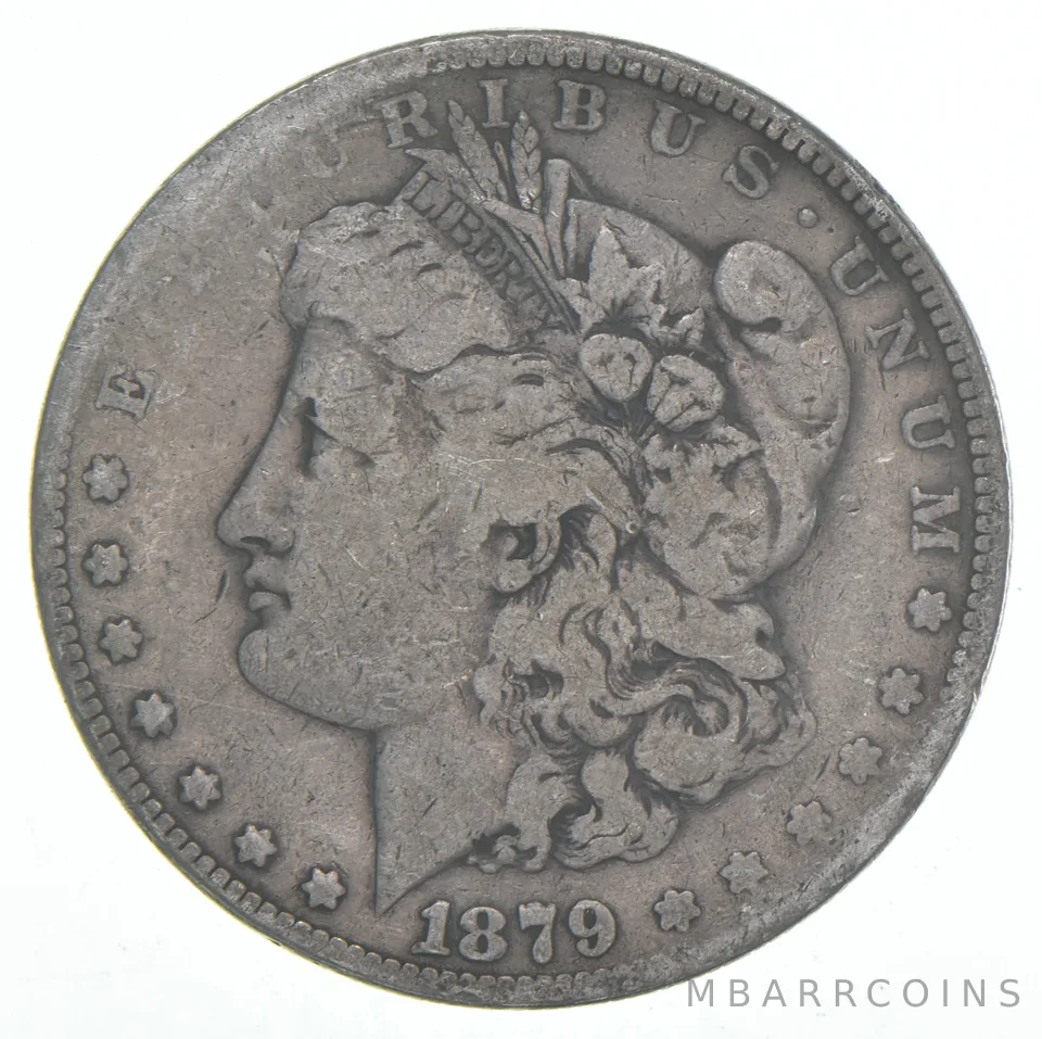 1879-S Morgan Silver Dollar Reverse Rev 78 1878 *1775