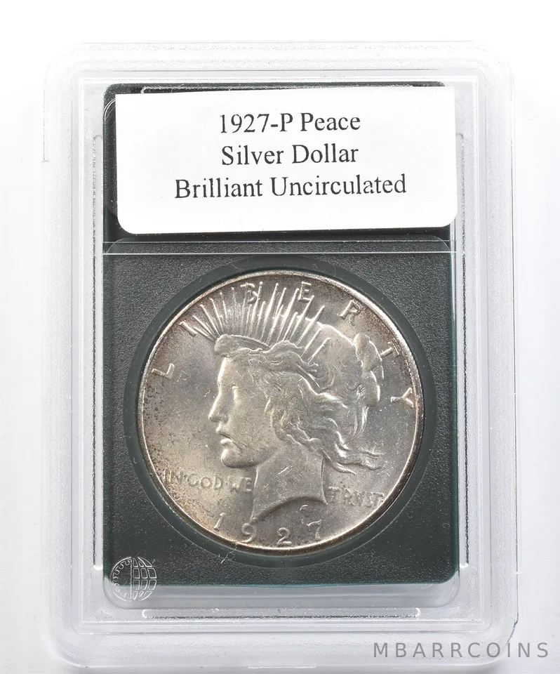 1927 Peace Silver Dollar a3947