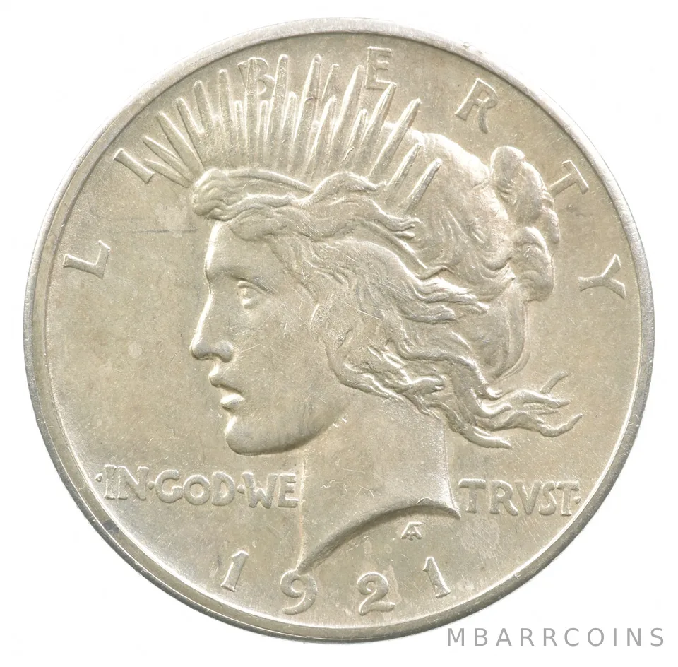 1921 Peace Silver Dollar a3224