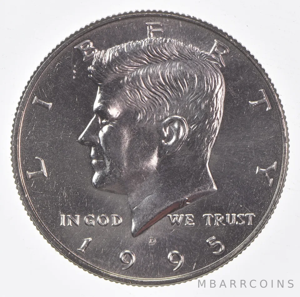 1995-D Kennedy Half Dollar Clad Unc