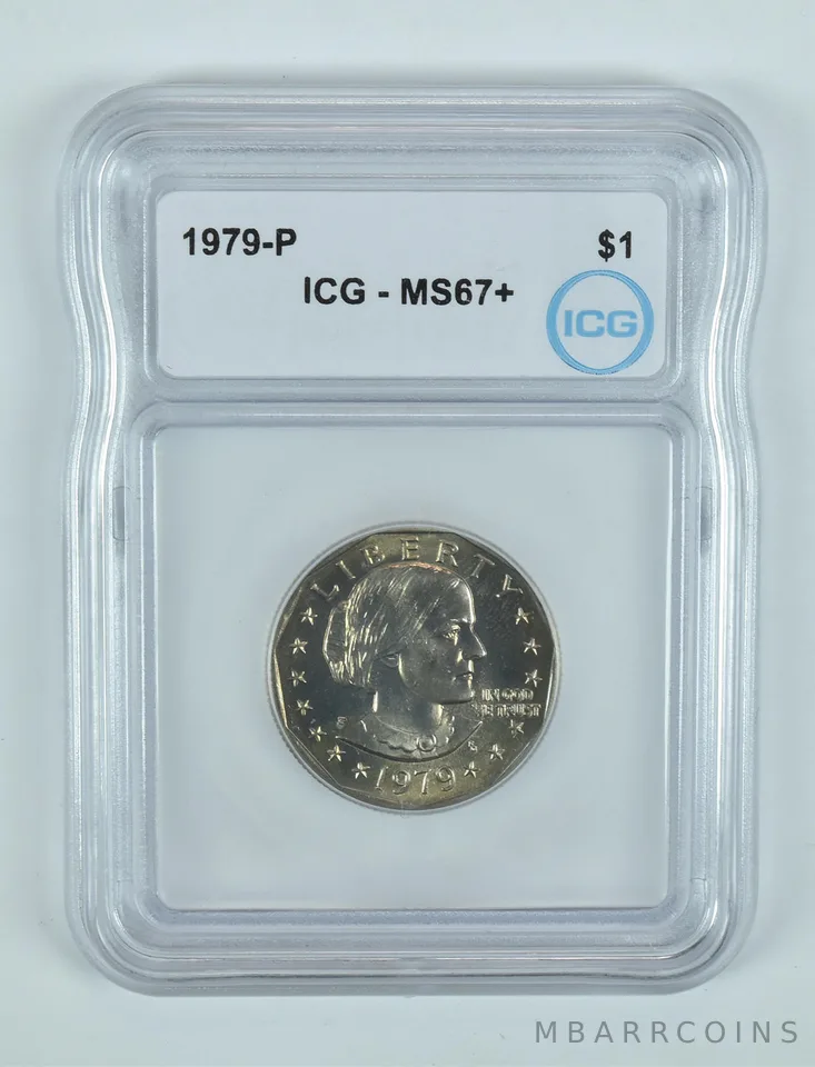 1979-P Susan B Anthony $1 MS67+ ICG
