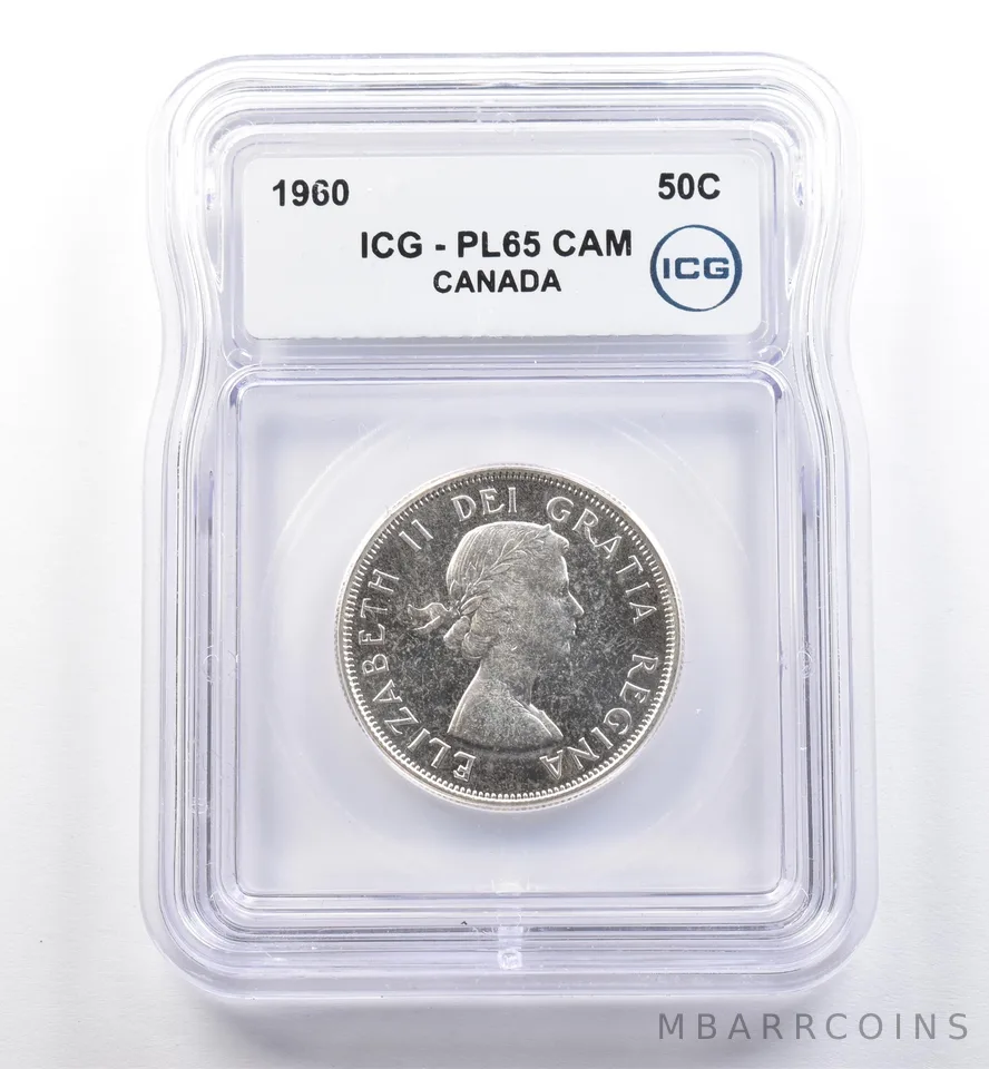 1960 Canada 50 Cents PL65 CAM ICG a0260