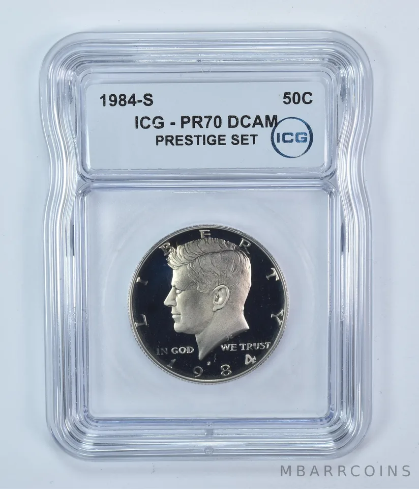 1984-S Kennedy Half Dollar Prestige Set PR70 DCAM ICG