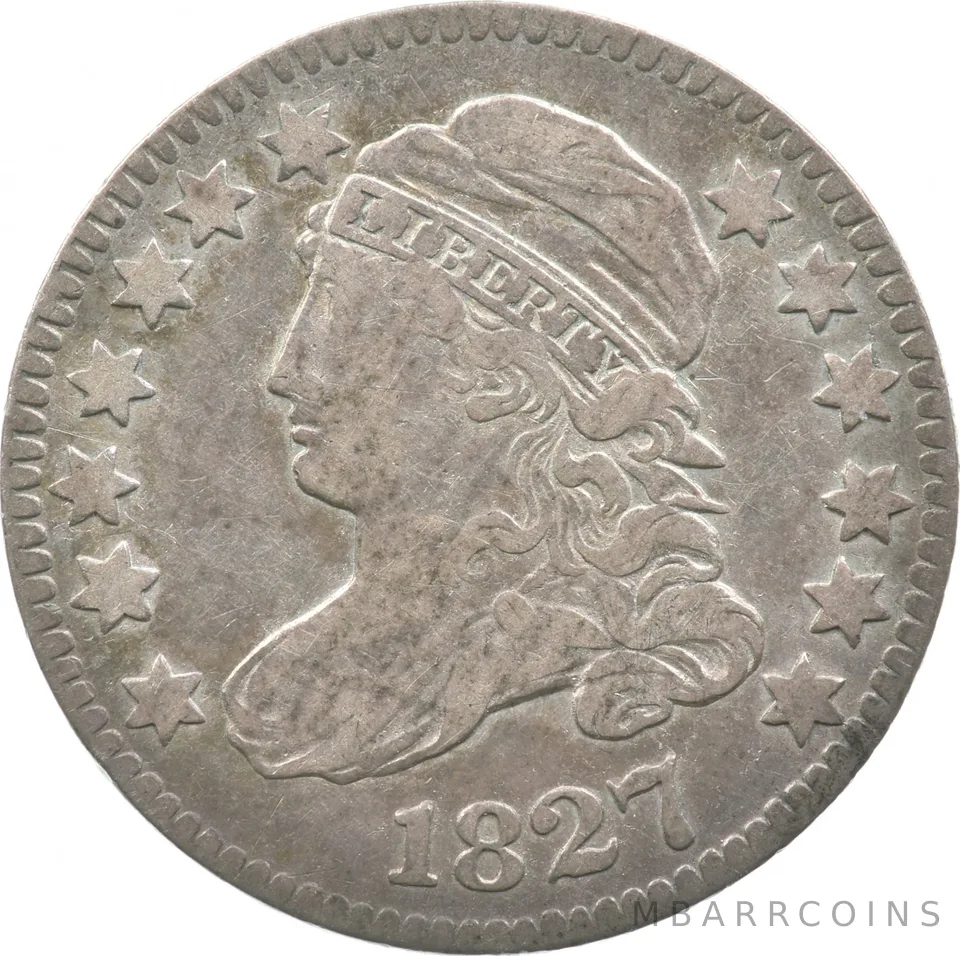 1827 Capped Bust Dime a3213