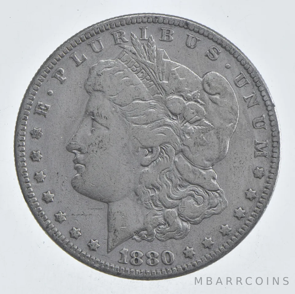 Early - 1880-O Morgan Silver Dollar - 90% US Coin *935