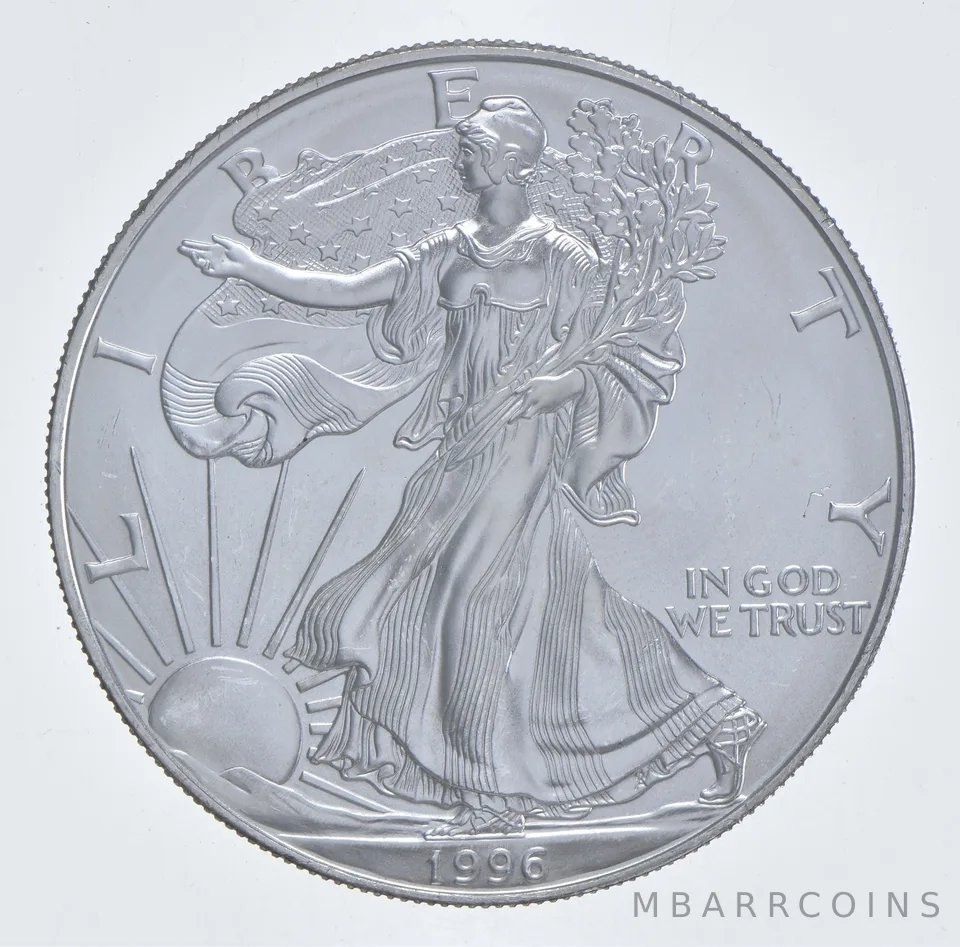 Better Date 1996 American Silver Eagle 1 Troy Oz .999 Fine Silver *612