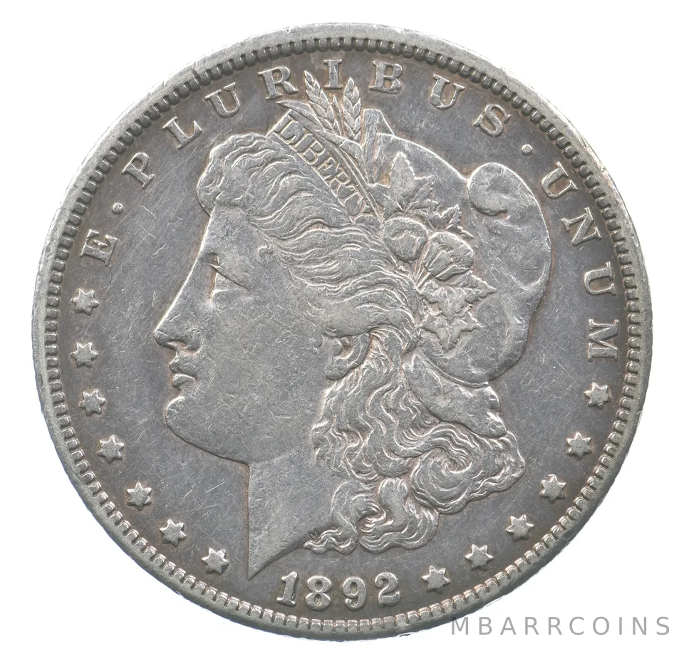 1892-CC Morgan Silver Dollar *7799
