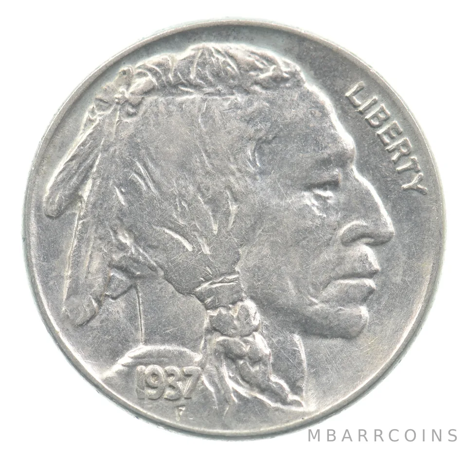 1937 Indian Head Buffalo Nickel *0038