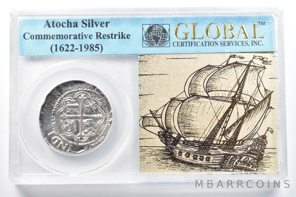 (1622-1985) Atocha Silver Commemorative Restrike a0827