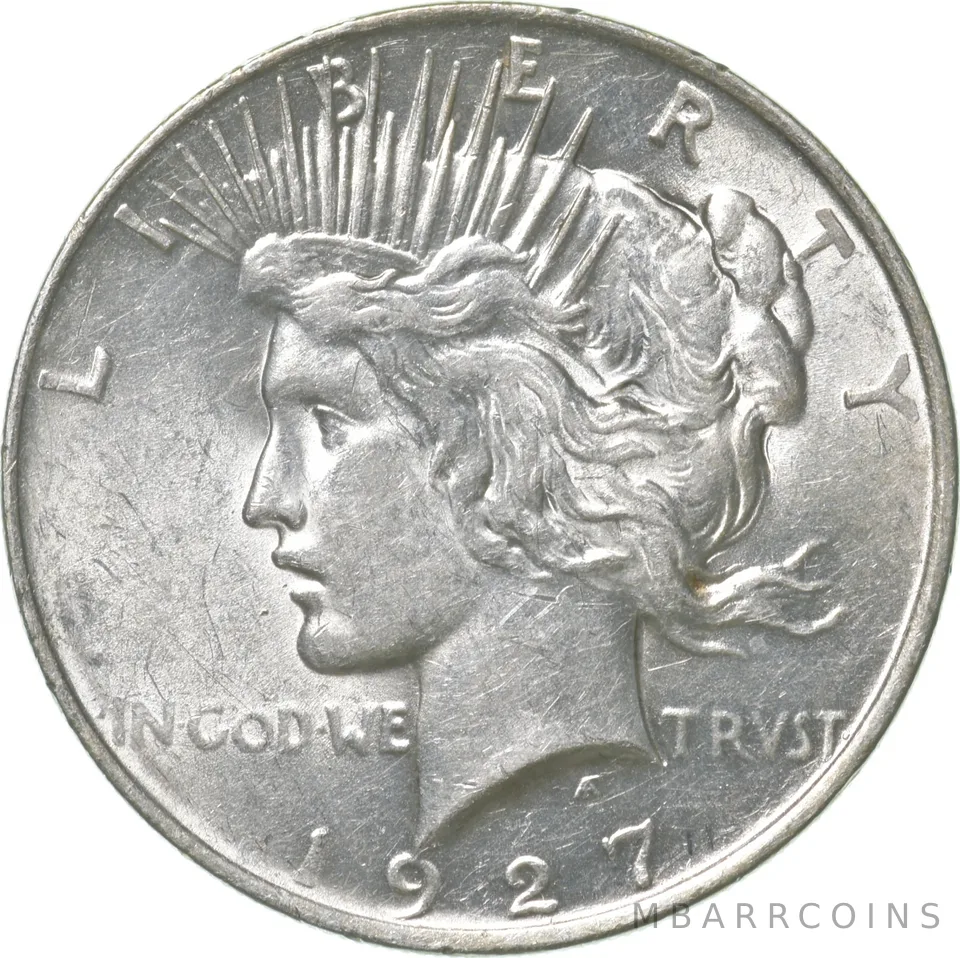 1927-D Peace Silver Dollar *3107