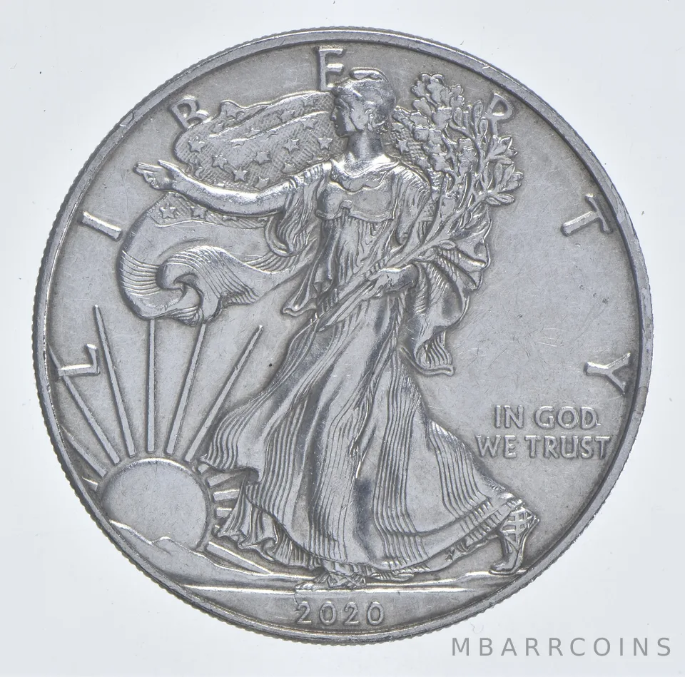Better Date 2020 American Silver Eagle 1 Troy Oz .999 Fine Silver *535
