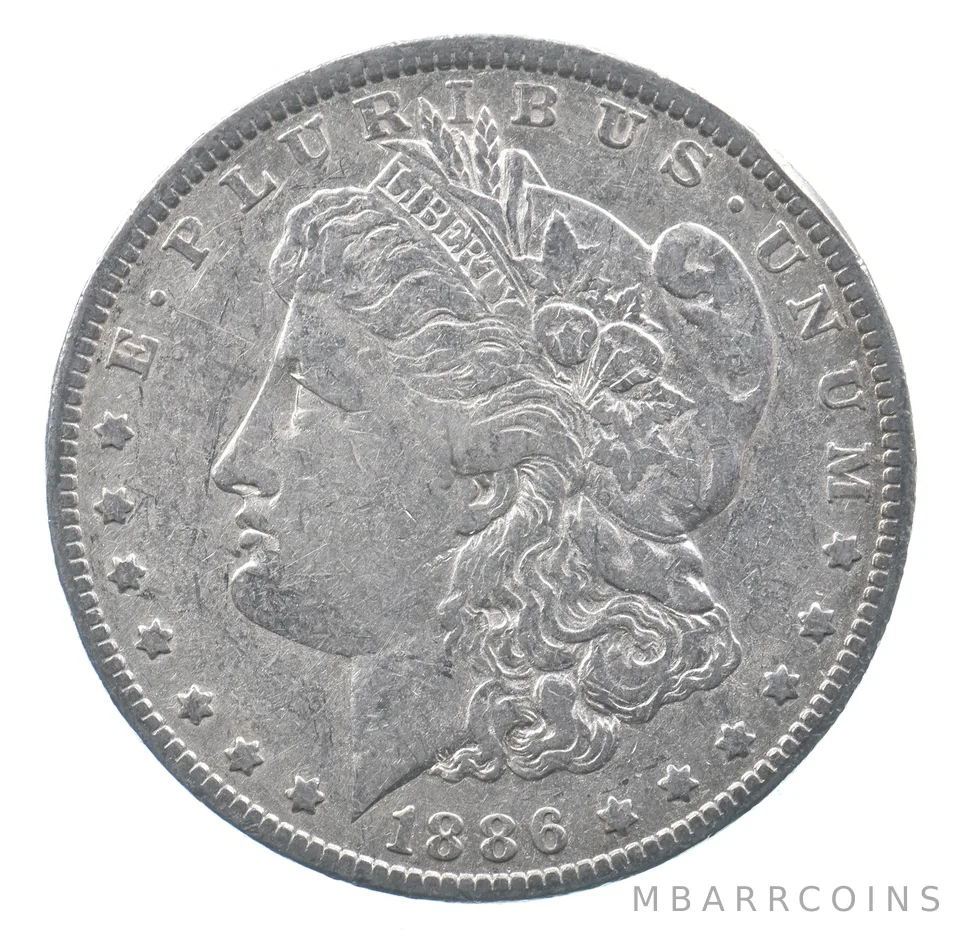 Early - 1886-O Morgan Silver Dollar - 90% US Coin *920