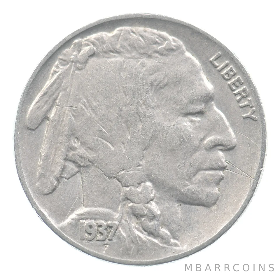 1937-D Indian Head Buffalo Nickel *2072