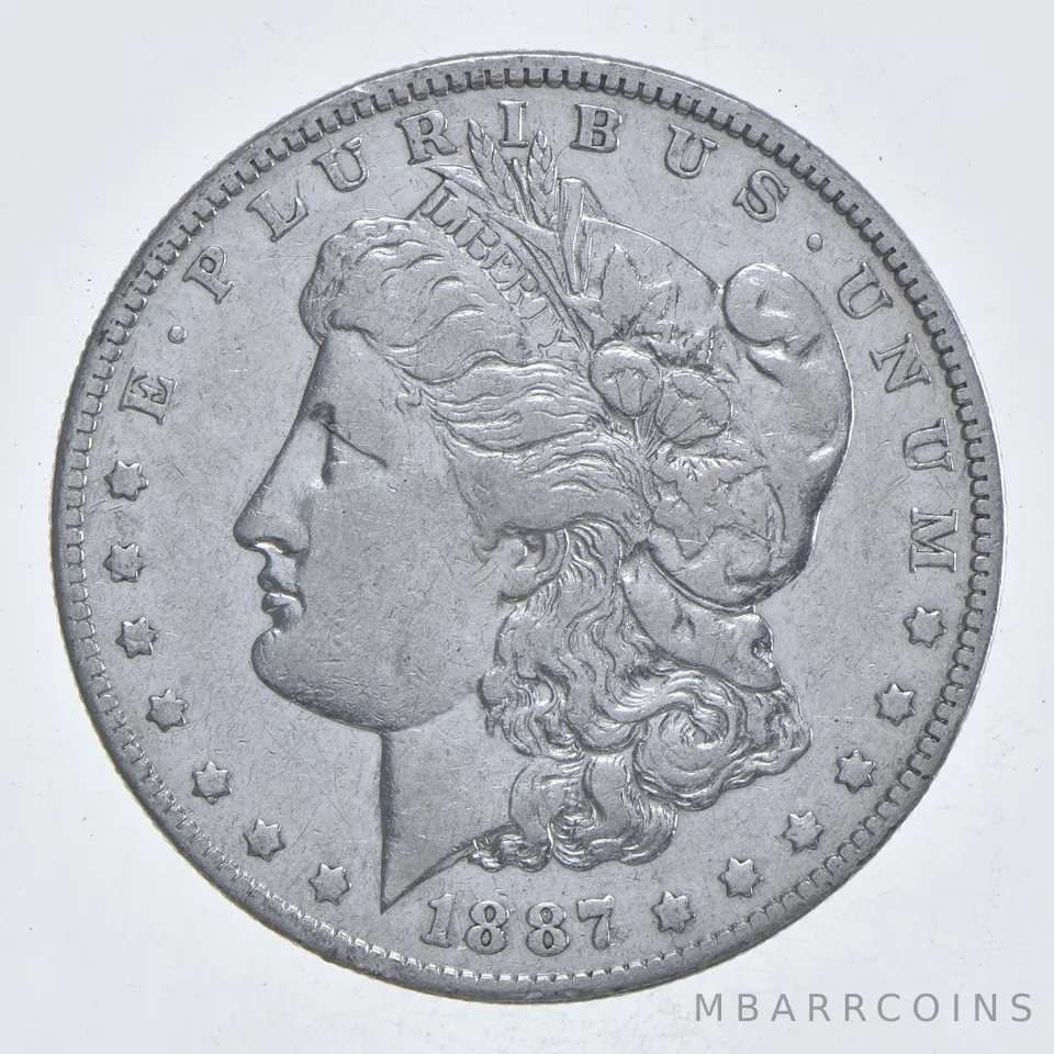 Early - 1887-O Morgan Silver Dollar - 90% US Coin *008