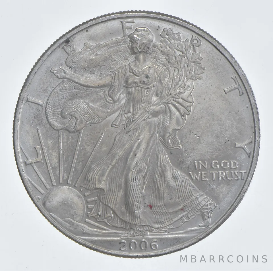 Better Date 2006 American Silver Eagle 1 Troy Oz .999 Fine Silver *425