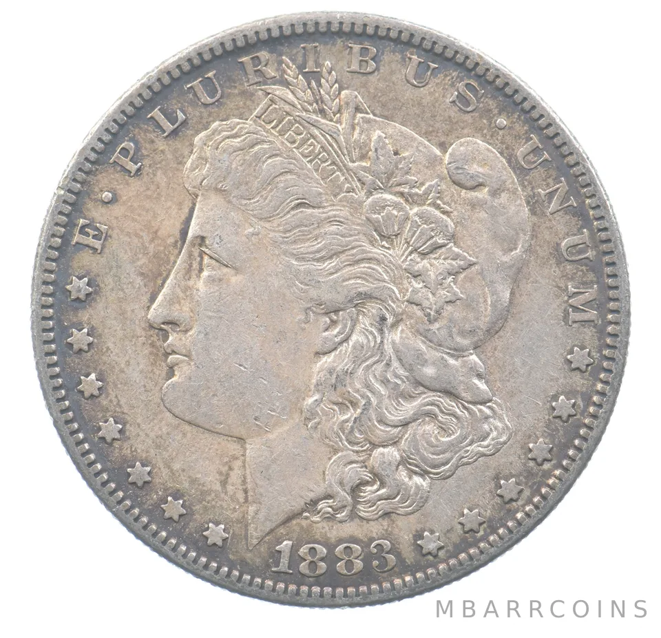1883-S Morgan Silver Dollar Beautiful Tone *2362