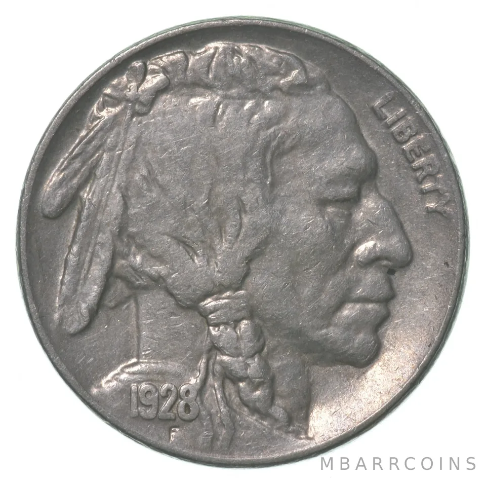 1928-S Indian Head Buffalo Nickel *8442