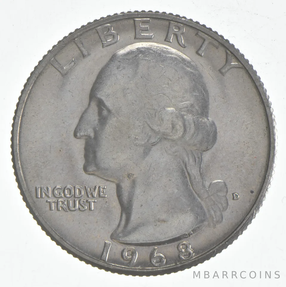 1968-D Washington Quarter Clad Unc