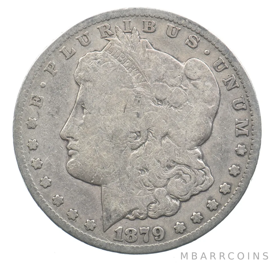 1879-CC Morgan Silver Dollar *7287