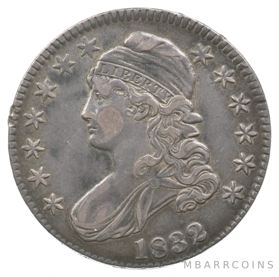 1832 Capped Bust Lettered Edge Half Dollar *7103
