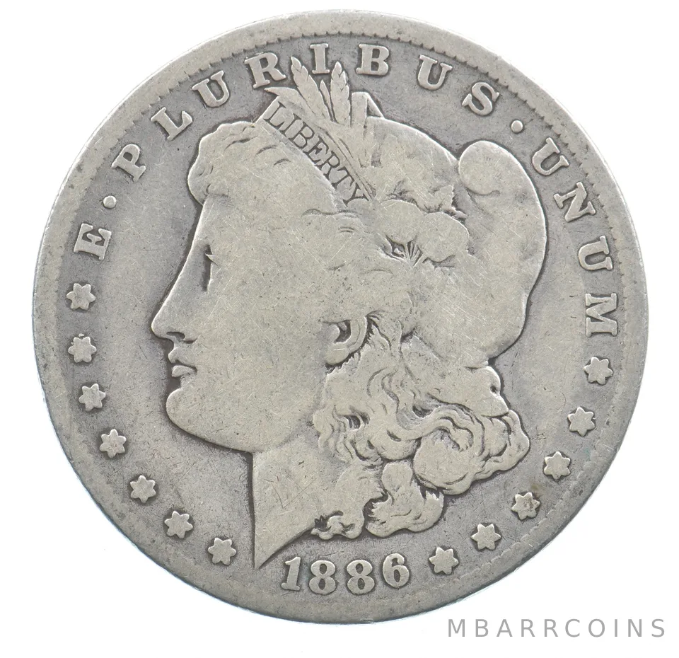 Early - 1886-O Morgan Silver Dollar - 90% US Coin *029