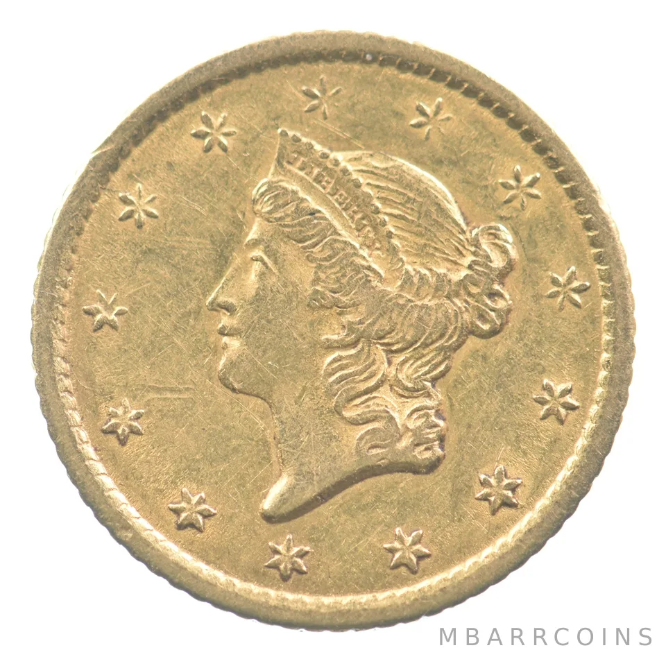 1853-O $1 Liberty Head Gold Dollar *6106