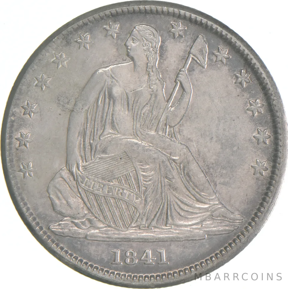1841-O Seated Liberty Half Dollar *7515