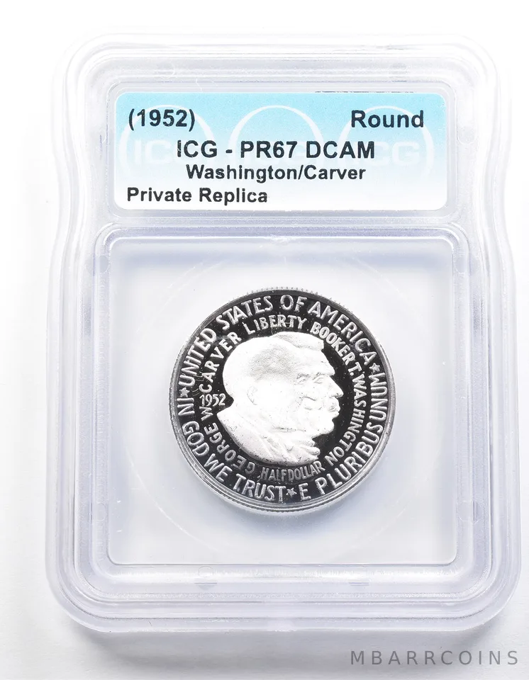 1952 Washington Carver Half Dollar PR67 ICG Museum Gallery Strike *1261