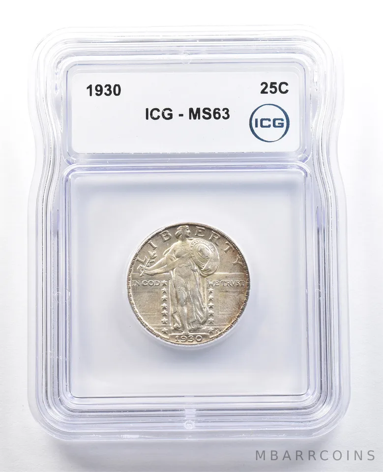 1930 Standing Liberty Quarter MS63 ICG *5026