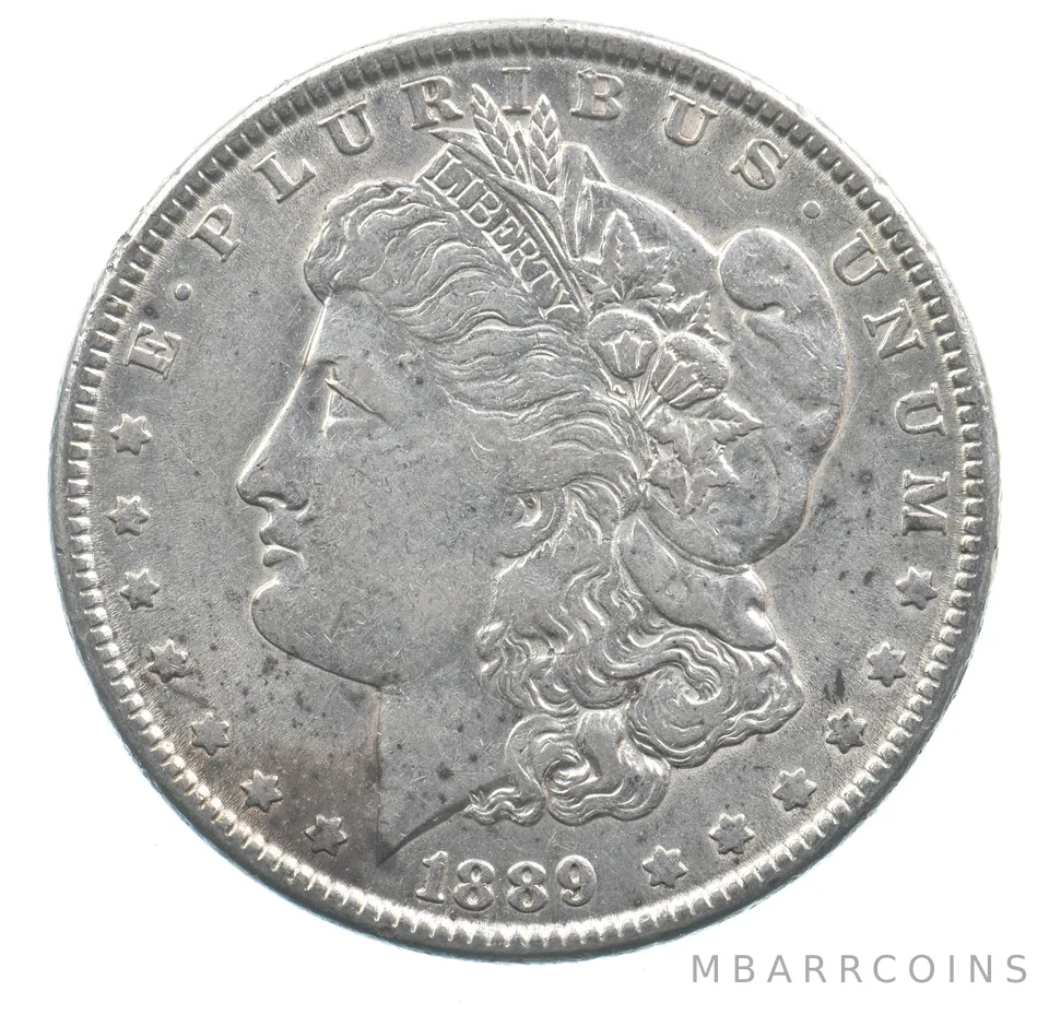 Early - 1889 Morgan Silver Dollar - 90% US Coin *002