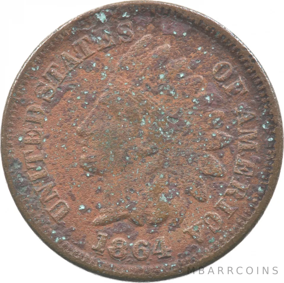 1864 L Indian Head Cent *2008