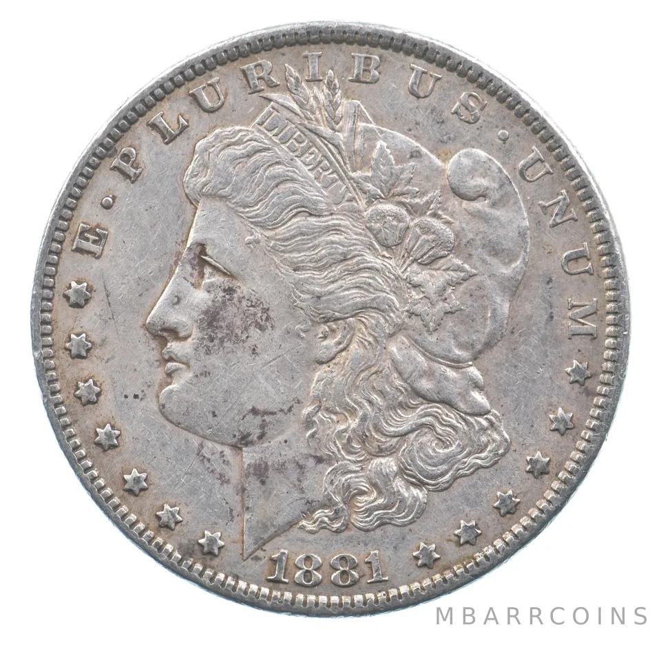 Better 1881 Morgan Silver Dollar - 90% US Coin - Nice Coin *377
